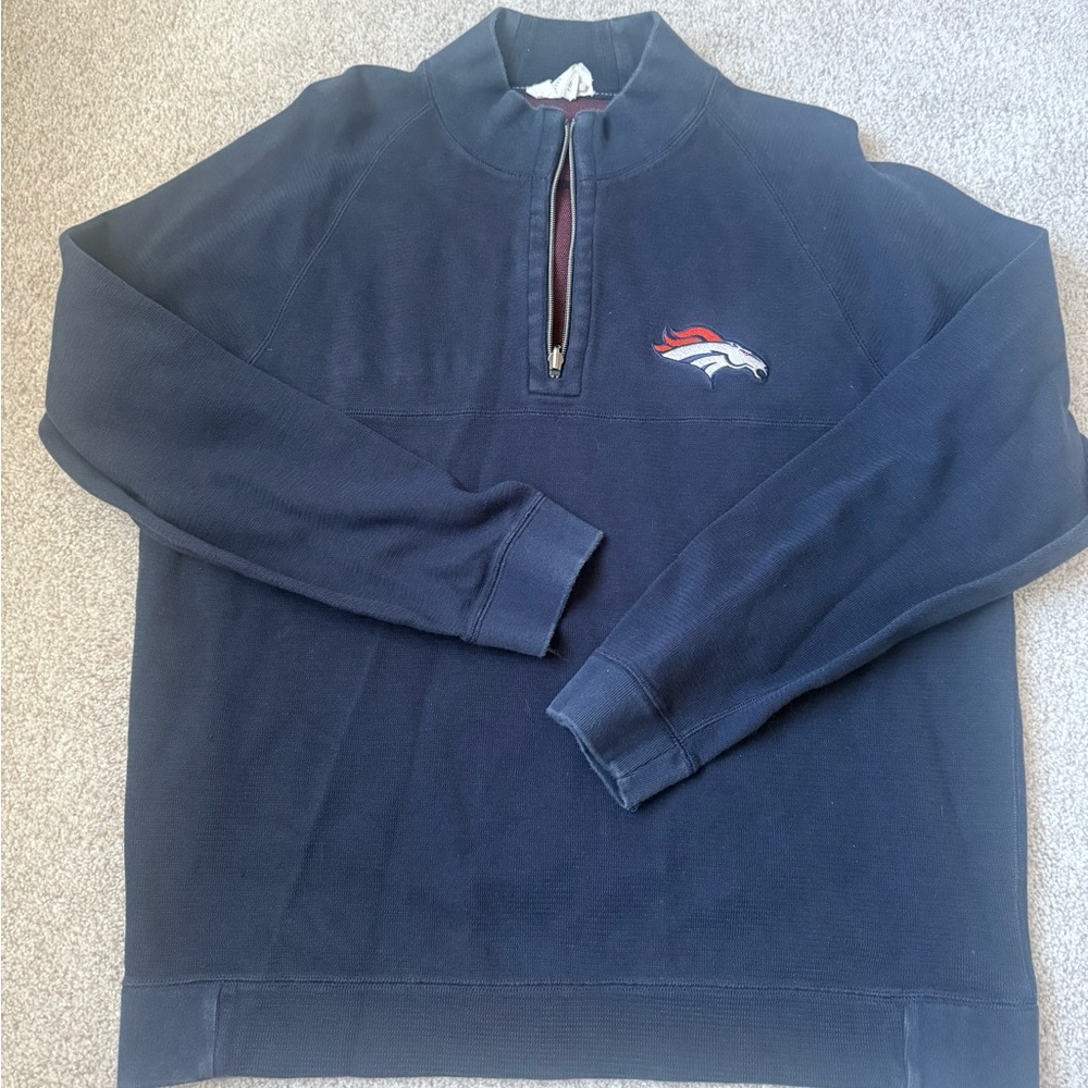 Tommy Bahama Bronco Quarter Zip Reversible